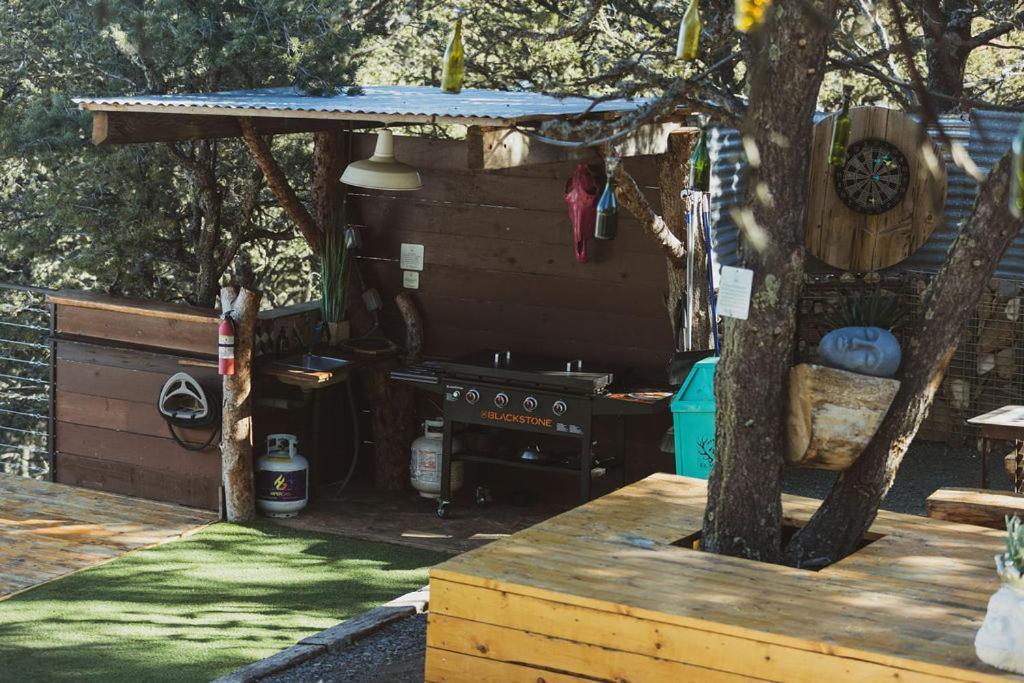 הוילה Nogal Zia Geo Dome At El Mistico Ranch, Glamping מראה חיצוני תמונה